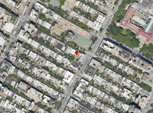  106 W 76Th St, New York, NY Parcel Map