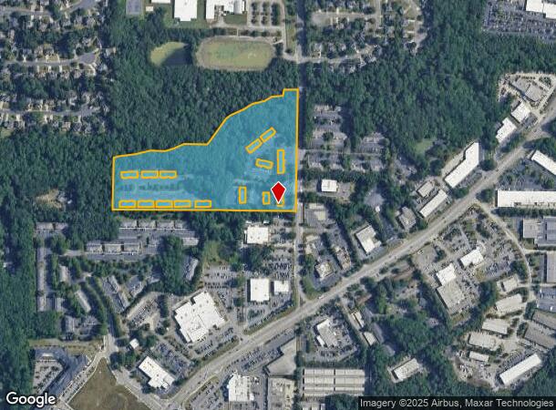  201 Bombay Ln, Roswell, GA Parcel Map