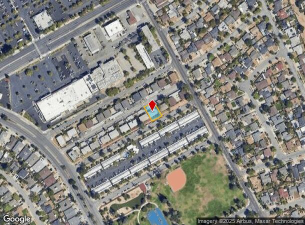  1793 Bradford Way, San Jose, CA Parcel Map