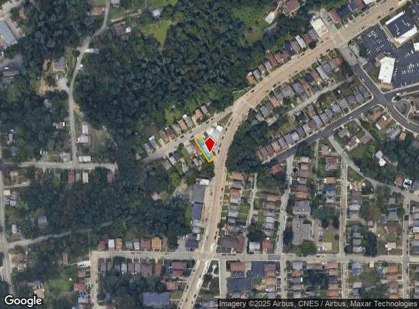  2100 Broadway Ave, Pittsburgh, PA Parcel Map