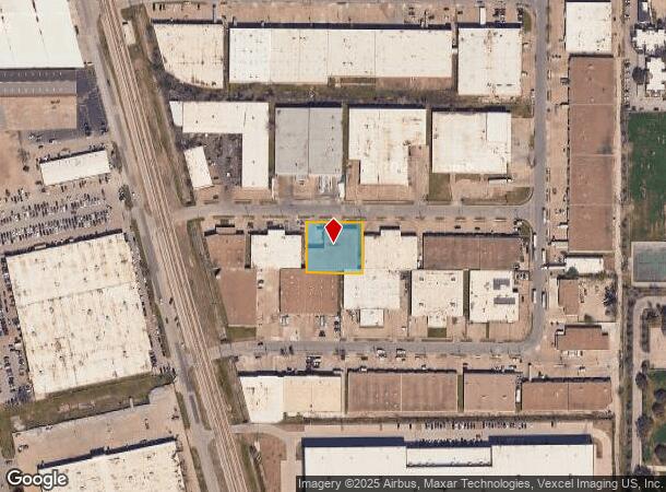  2848 Reward Ln, Dallas, TX Parcel Map