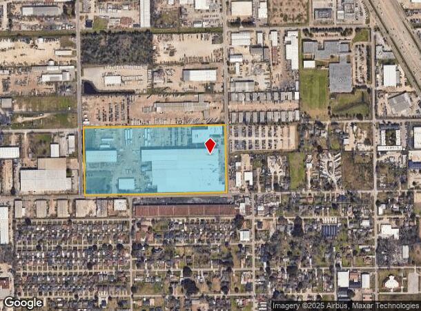 8550 Mosley Rd, Houston, TX Parcel Map