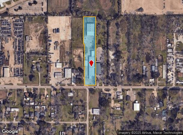  3621 Almeda Genoa Rd, Houston, TX Parcel Map
