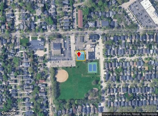 1193 Floyd St, Birmingham, MI Parcel Map