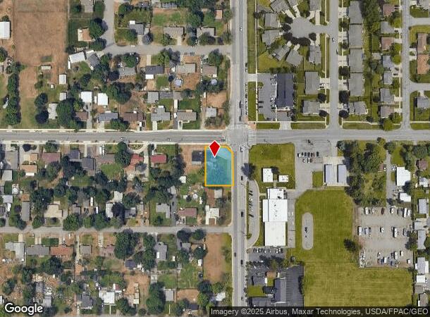  1519 N Barker Rd, Spokane Valley, WA Parcel Map
