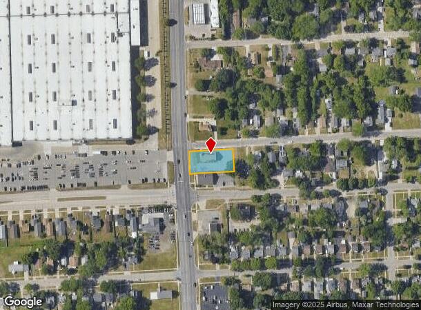 1196 Joslyn Ave, Pontiac, MI Parcel Map