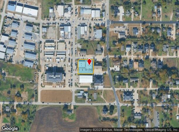161 W 3Rd St, Prosper, TX Parcel Map