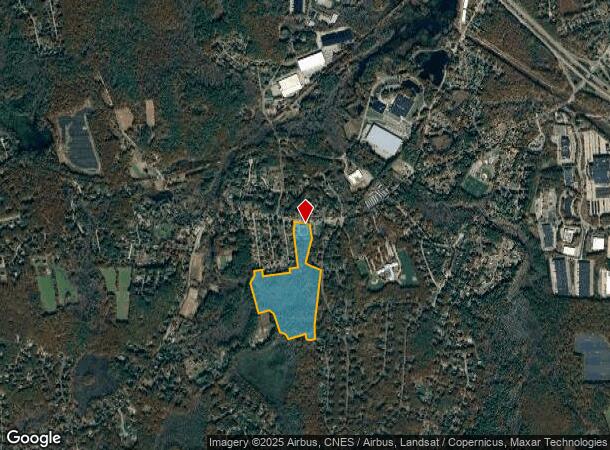 16 Sangree Way, Franklin, MA Parcel Map