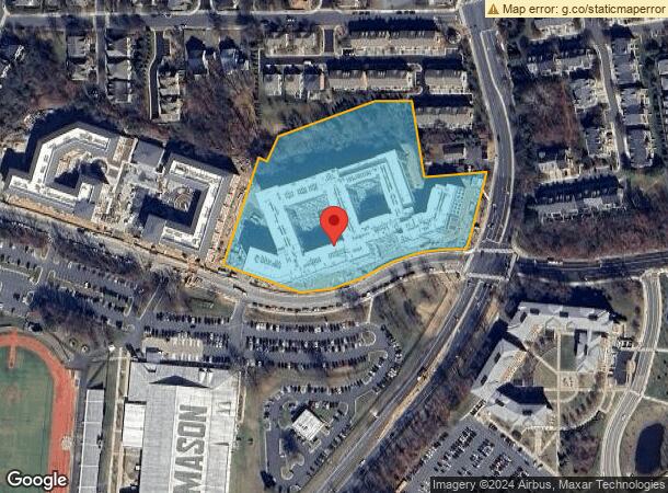  4500 University Dr, Fairfax, VA Parcel Map