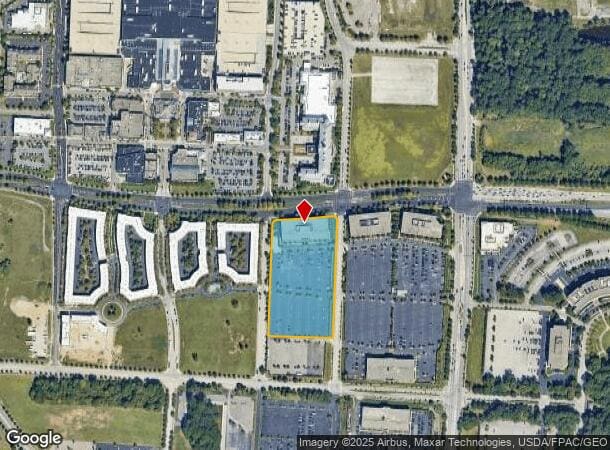  4249 Easton Way, Columbus, OH Parcel Map