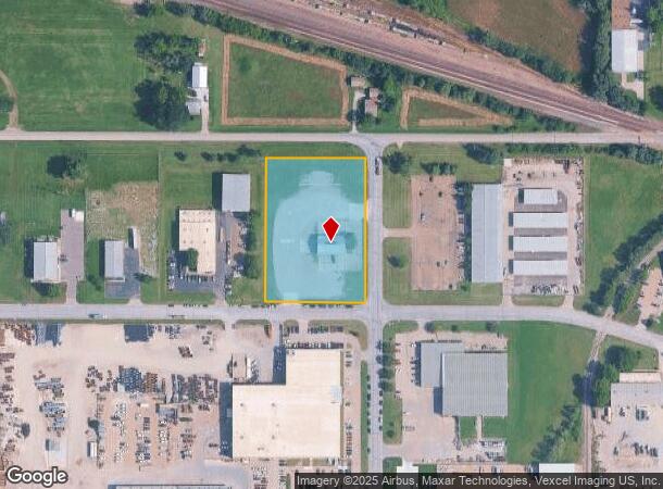  1621 Nw Saline St, Topeka, KS Parcel Map