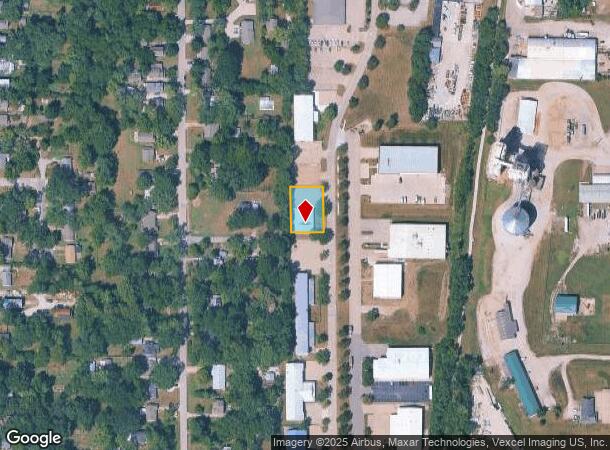 1925 Delaware St, Lawrence, KS Parcel Map