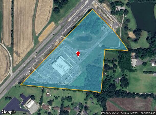 2420 N Main St, Fuquay Varina, NC Parcel Map