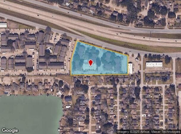  8601 Emmett F Lowry Expy, Texas City, TX Parcel Map