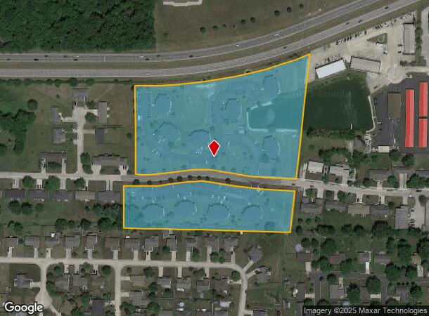  5309 W Keller Rd, Muncie, IN Parcel Map