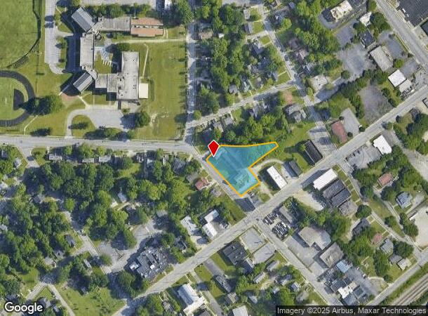  214 Chestnut Dr, High Point, NC Parcel Map