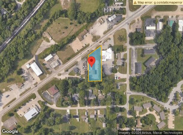  1622 S Taylorville Rd, Decatur, IL Parcel Map