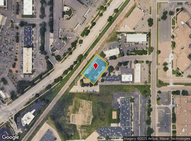 1833 Sunset Pl, Longmont, CO Parcel Map