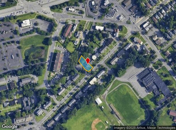 129 Jackson Ave, Schenectady, NY Parcel Map