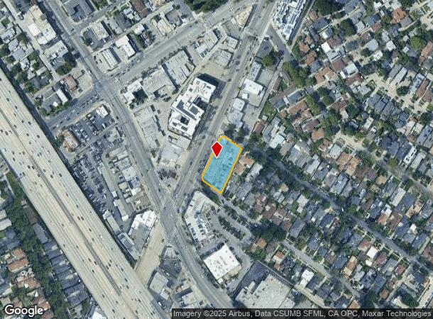  11156 Washington Blvd, Culver City, CA Parcel Map