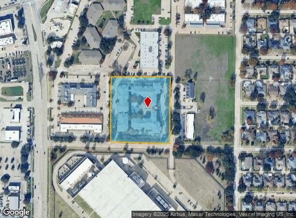  1201 Medical Ave, Plano, TX Parcel Map