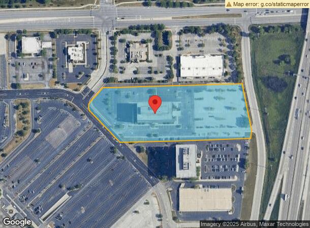  1101 E Perimeter Dr, Schaumburg, IL Parcel Map