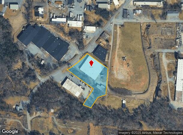  1027 19Th St Sw, Hickory, NC Parcel Map