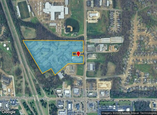  2321 Mcingvale Rd, Hernando, MS Parcel Map