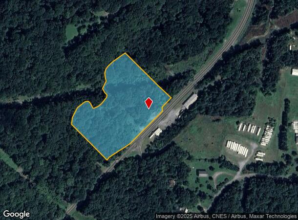 N James Madison Hwy, New Canton, VA Parcel Map