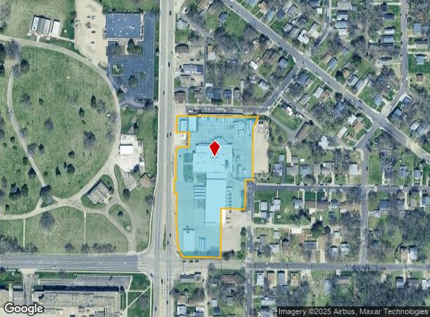  2004 N University St, Peoria, IL Parcel Map
