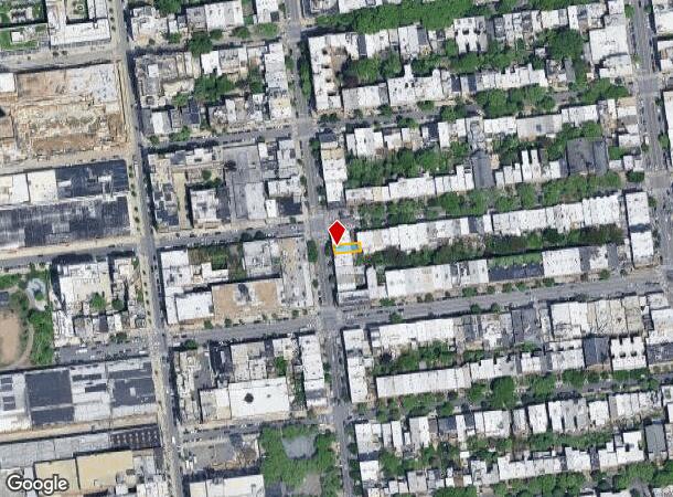 156 Franklin St, Brooklyn, NY Parcel Map