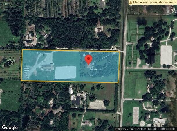  2443 B Rd, Loxahatchee, FL Parcel Map