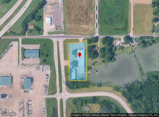 3649 Nw 25Th St, Topeka, KS Parcel Map