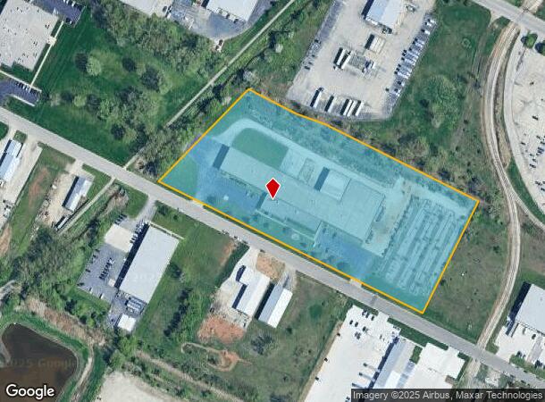 1240 Contract Dr, Green Bay, WI Parcel Map