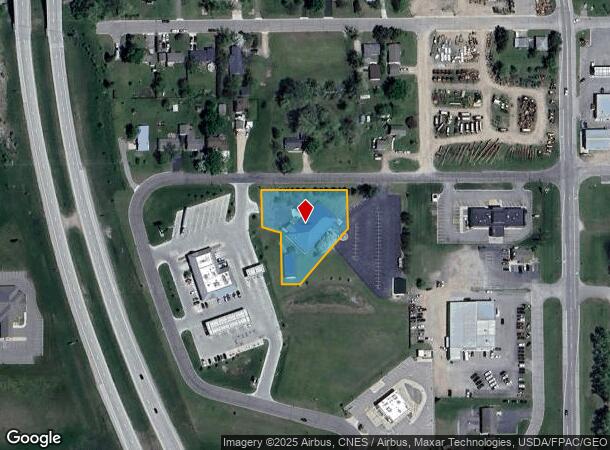  1105 W Main St, Paynesville, MN Parcel Map