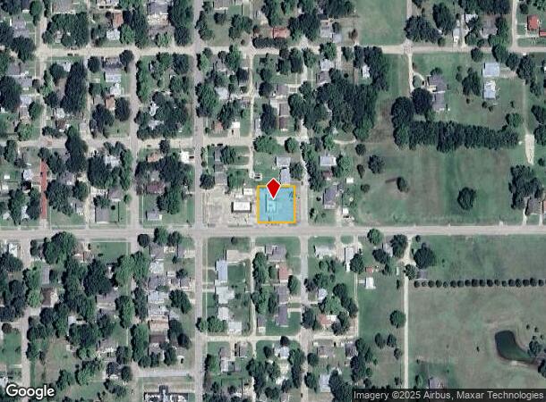  313 S E St, Herington, KS Parcel Map