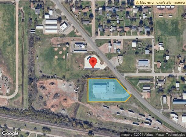  705 W Highway St, Iowa Park, TX Parcel Map