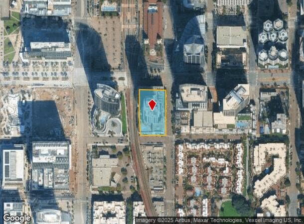 700 W E St, San Diego, CA Parcel Map