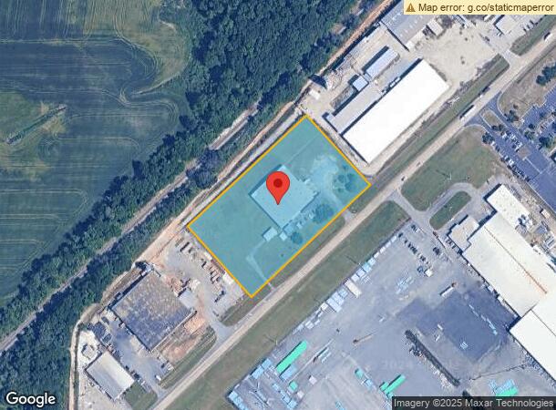  7821 Industrial Hwy, Macon, GA Parcel Map