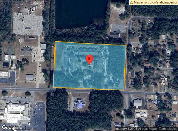  1612 Carswell Ave, Waycross, GA Parcel Map