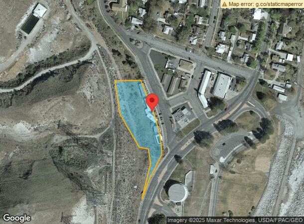  10 Lincoln Ave, Coulee Dam, WA Parcel Map