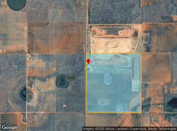 17304 N Fm 2528, Abernathy, TX Parcel Map