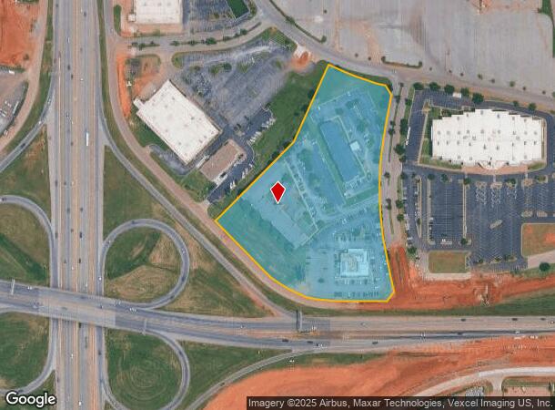1101 E I 240 Service Rd, Oklahoma City, OK Parcel Map