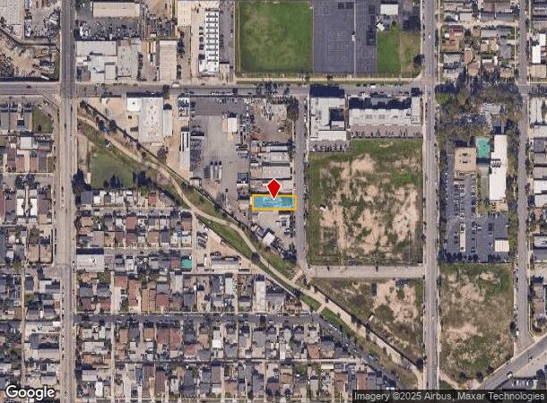 2109 Gundry Ave, Signal Hill, CA Parcel Map