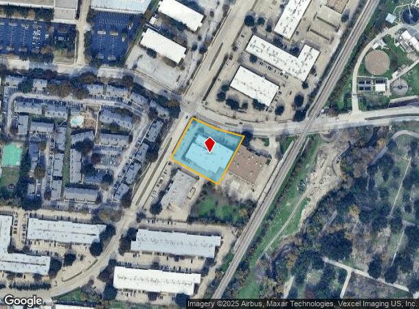 1101 S Sherman St, Richardson, TX Parcel Map