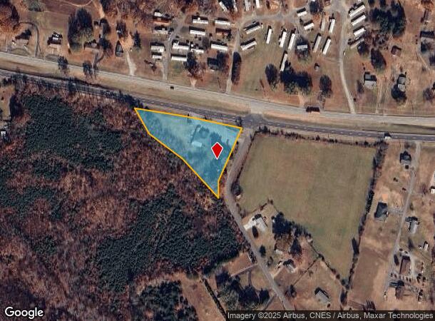 1009 Long Cir, Cascade, VA Parcel Map