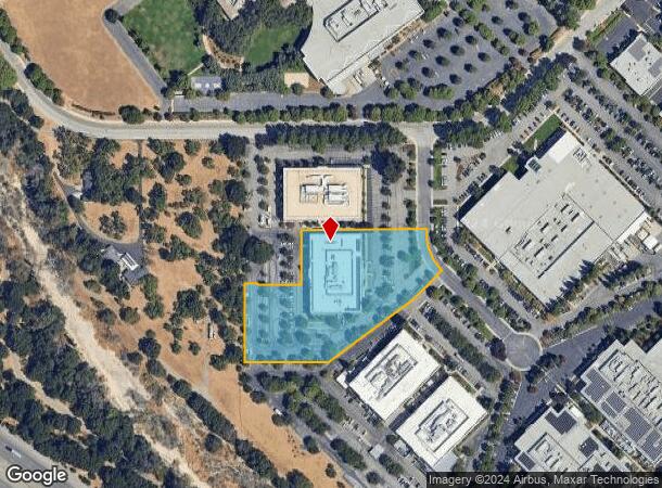  5921 Optical Ct, San Jose, CA Parcel Map