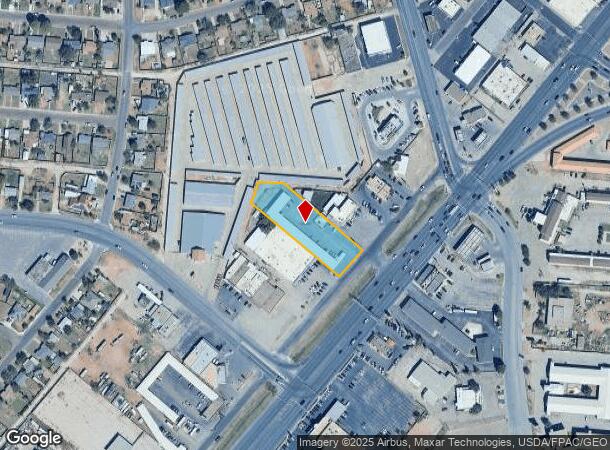  3708 W Wall St, Midland, TX Parcel Map