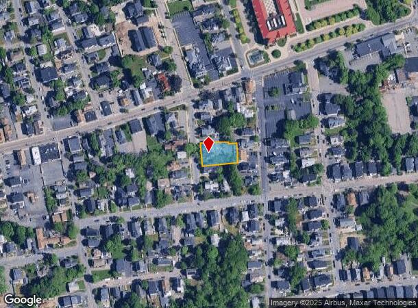  18 Newton St, Brockton, MA Parcel Map