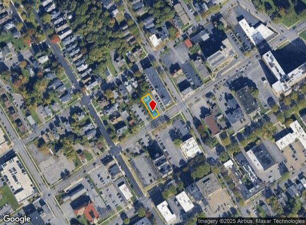 725 E Willow St, Syracuse, NY Parcel Map